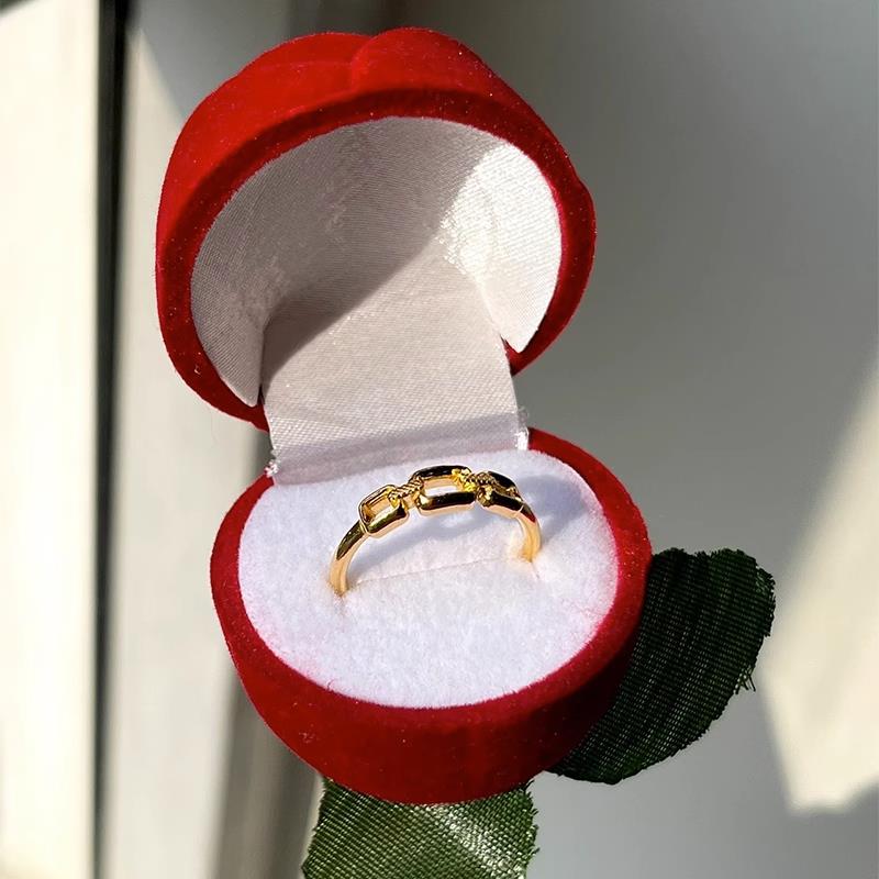 Creative & Romantic 3D Rose Ring Box for Proposals