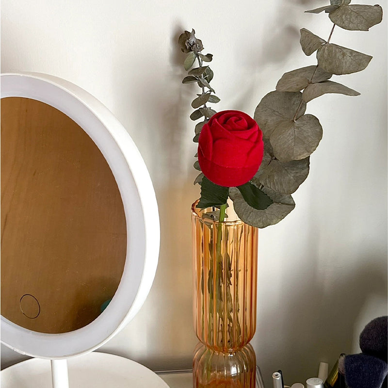 Creative & Romantic 3D Rose Ring Box for Proposals