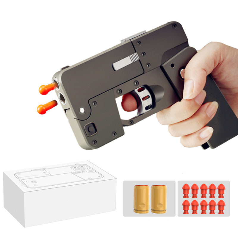 Foldable Mobile Phone Toy Gun