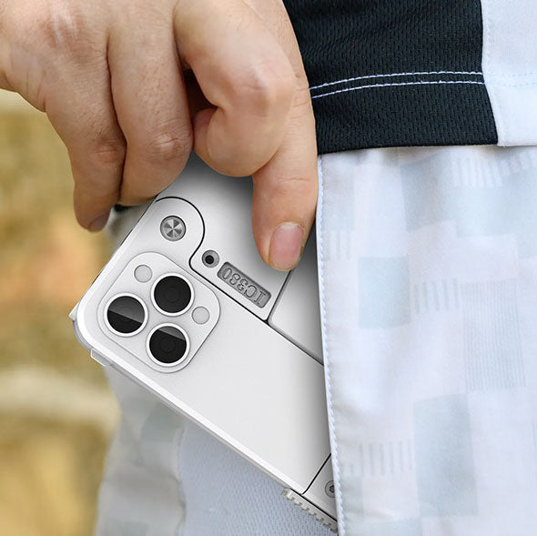 Foldable Mobile Phone Toy Gun