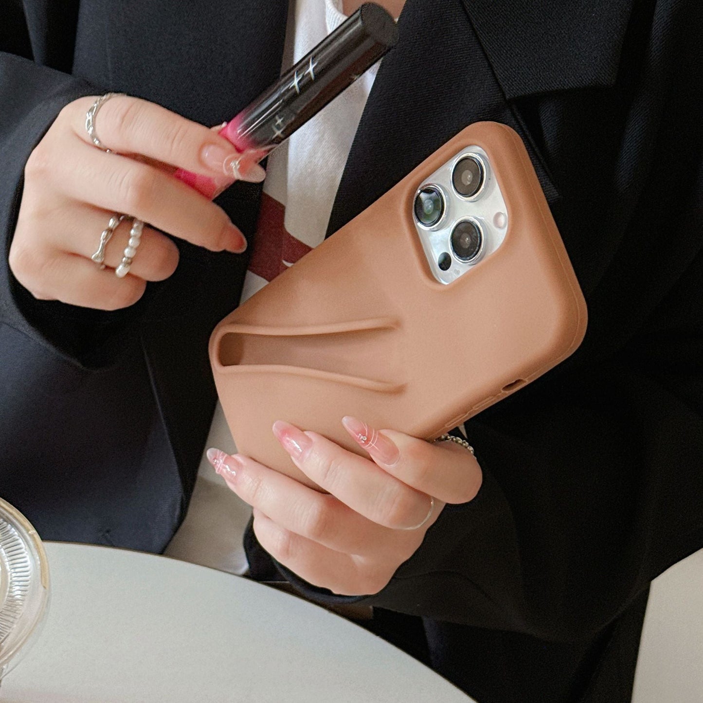 Lipstick Holder Phone Case