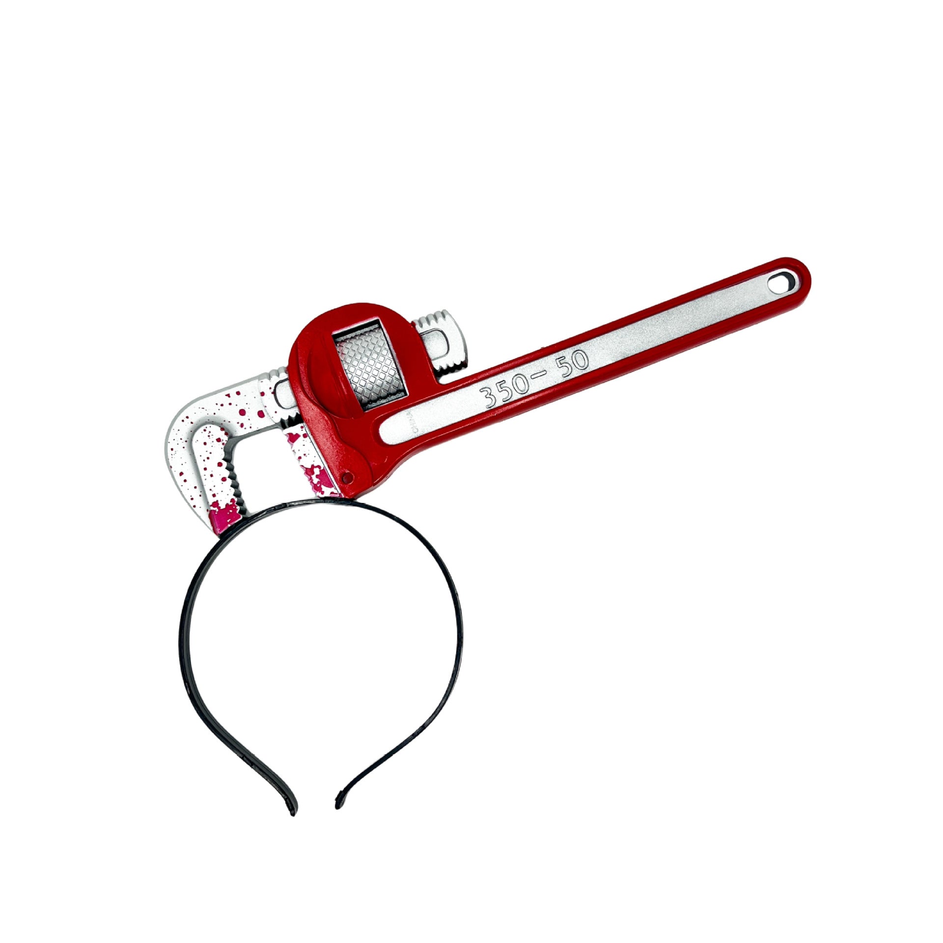 Realistic Knife & Axe Through the Head Prank Headband