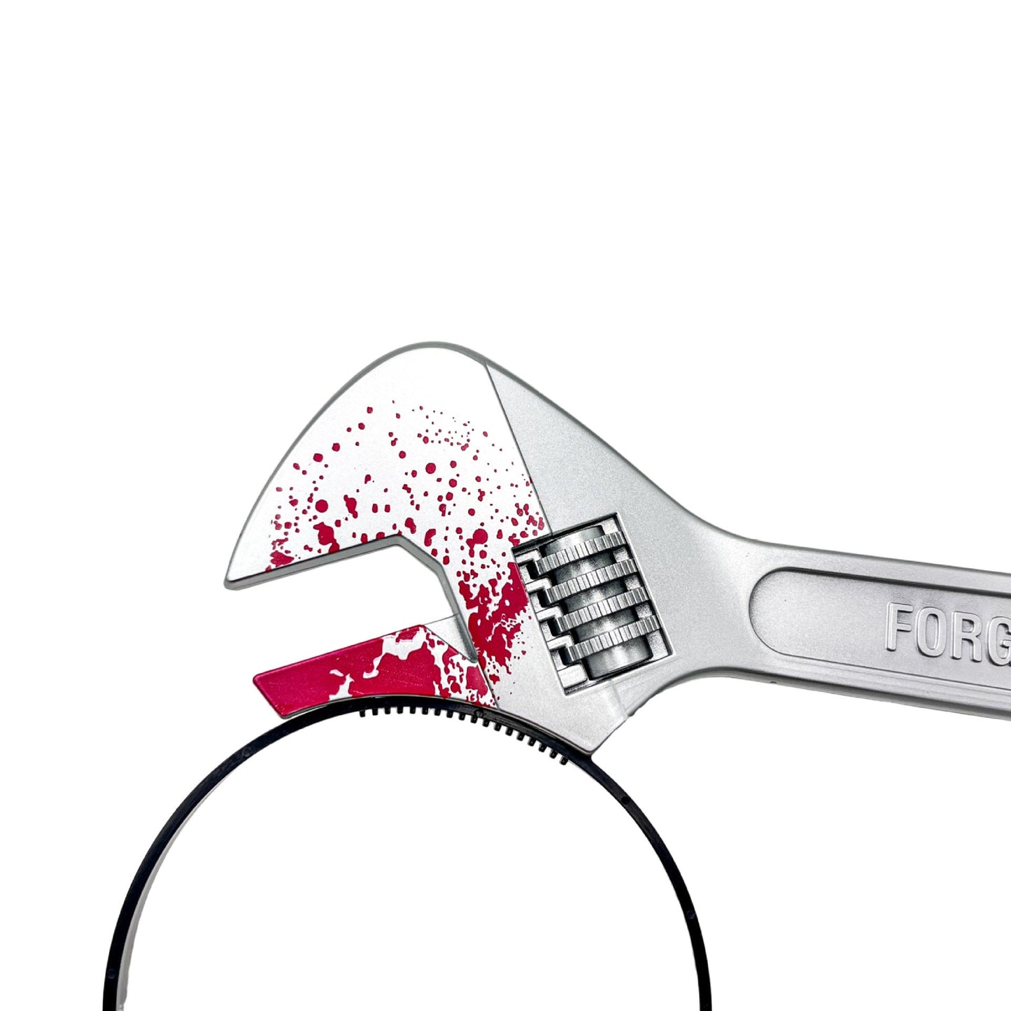 Realistic Knife & Axe Through the Head Prank Headband