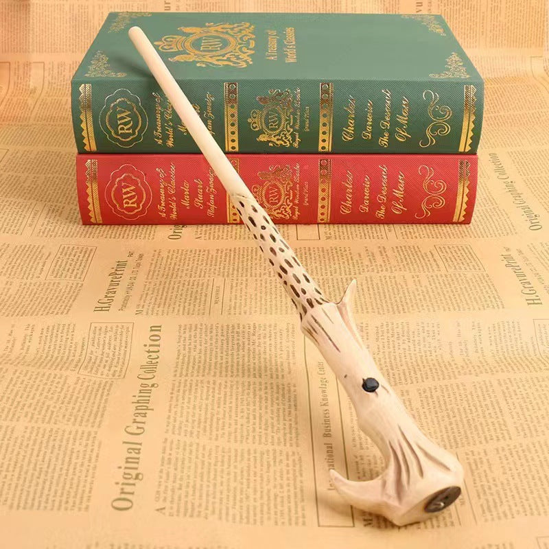 Rechargeable Fireball-Shooting Magic Wand - Mystical Wizard Staff
