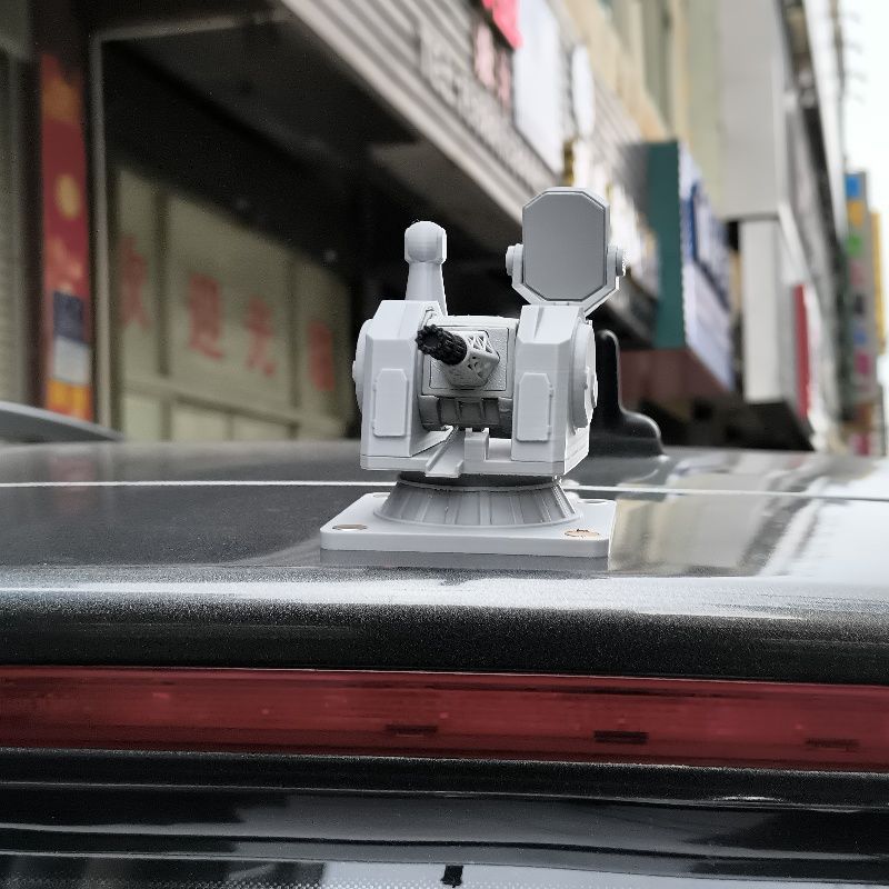 Solar-Powered Military Model Toy Figurine