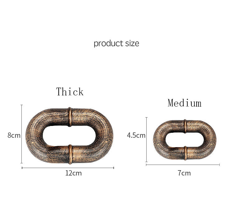Thick Plastic Dog Chain Prank Pet Leash Rope