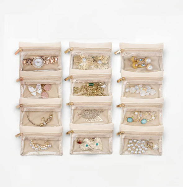 🔥Travel Jewelry Box with Small Pouches