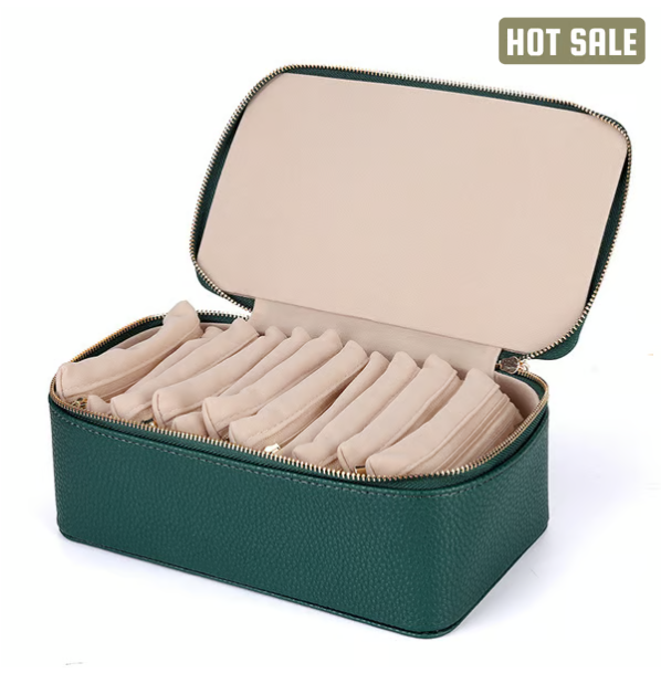 🔥Travel Jewelry Box with Small Pouches